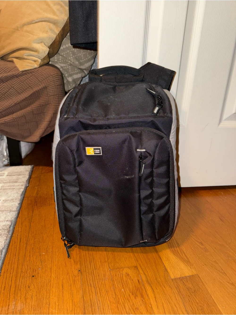 Compact Black DSLR SLR Camera Backpack by Case Logic